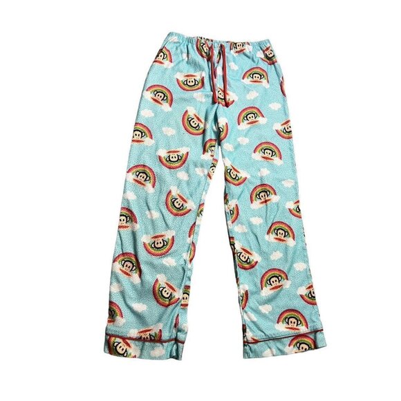 Vintage Paul Frank Rainbow Printed Pajama Pants - Picture 1 of 3